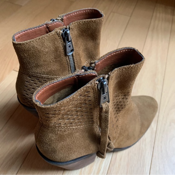 NWT Lucky Brand Ramses Suede Booties | Sz. 7 - Picture 6 of 8